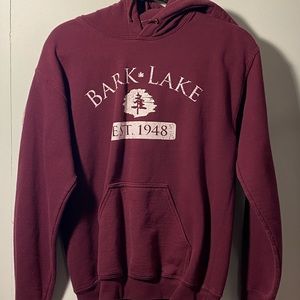 Burgundy Camp Hoodie